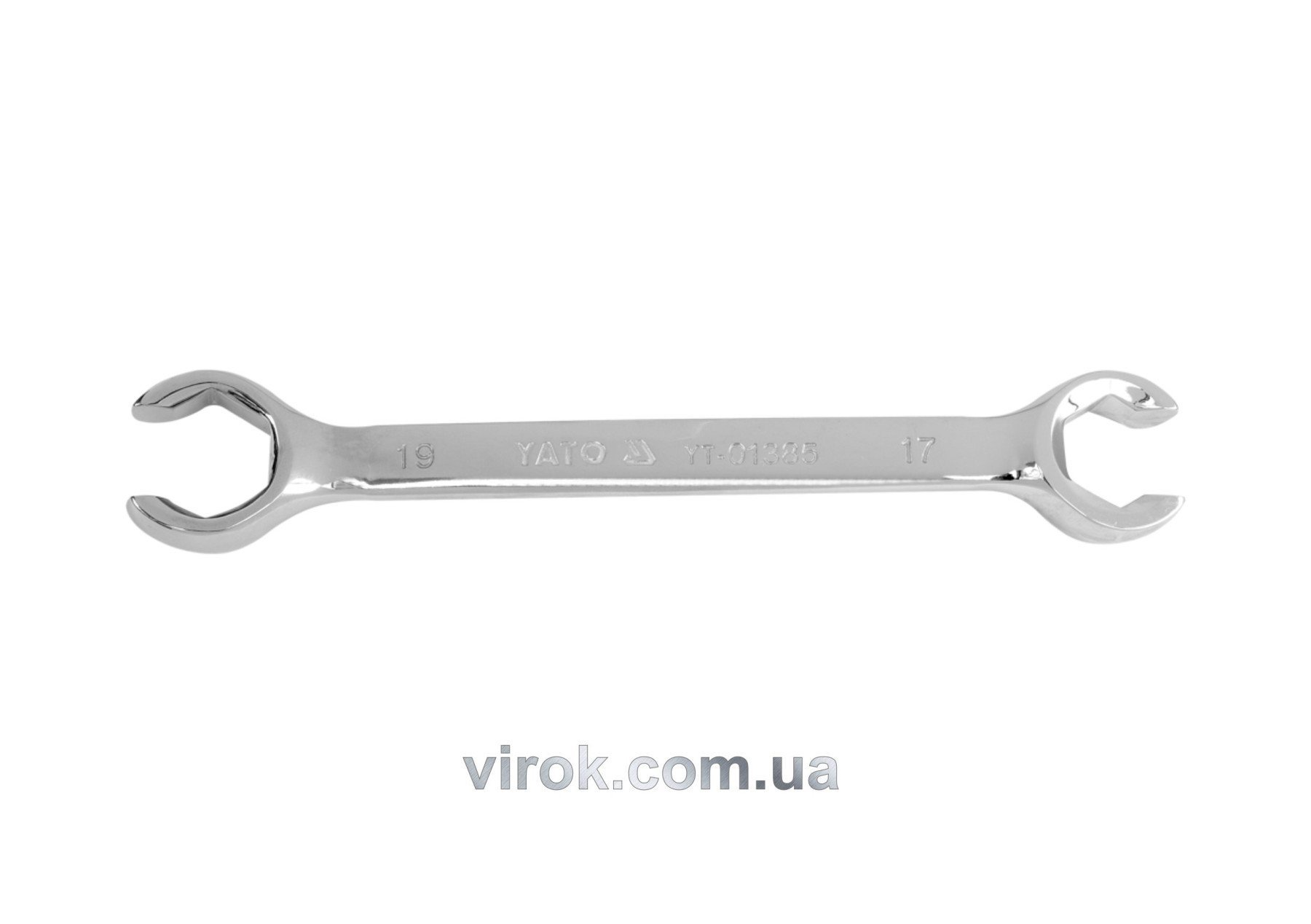 YATO Ключ накидний YATO : Відкритий, М= 17х19 мм, L= 195 мм  | YT-01385