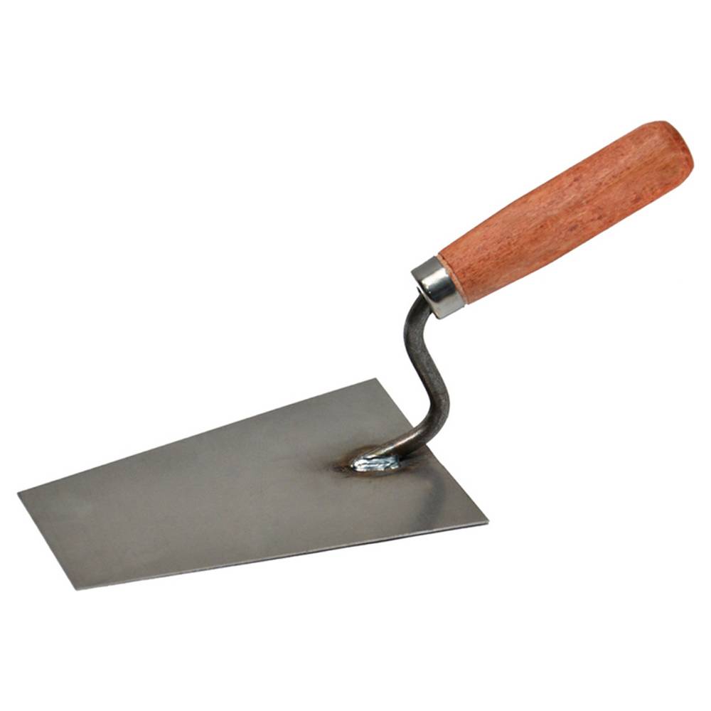 Кельма чотирикутна сталева 160х105мм | 06-040