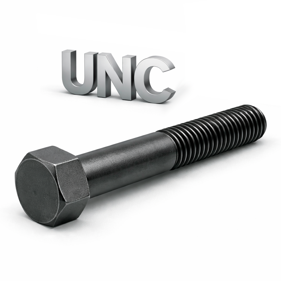 Болт DIN 931 3/8x2 1/2 (64 mm) Grade 5 (~8,8) UNC 16