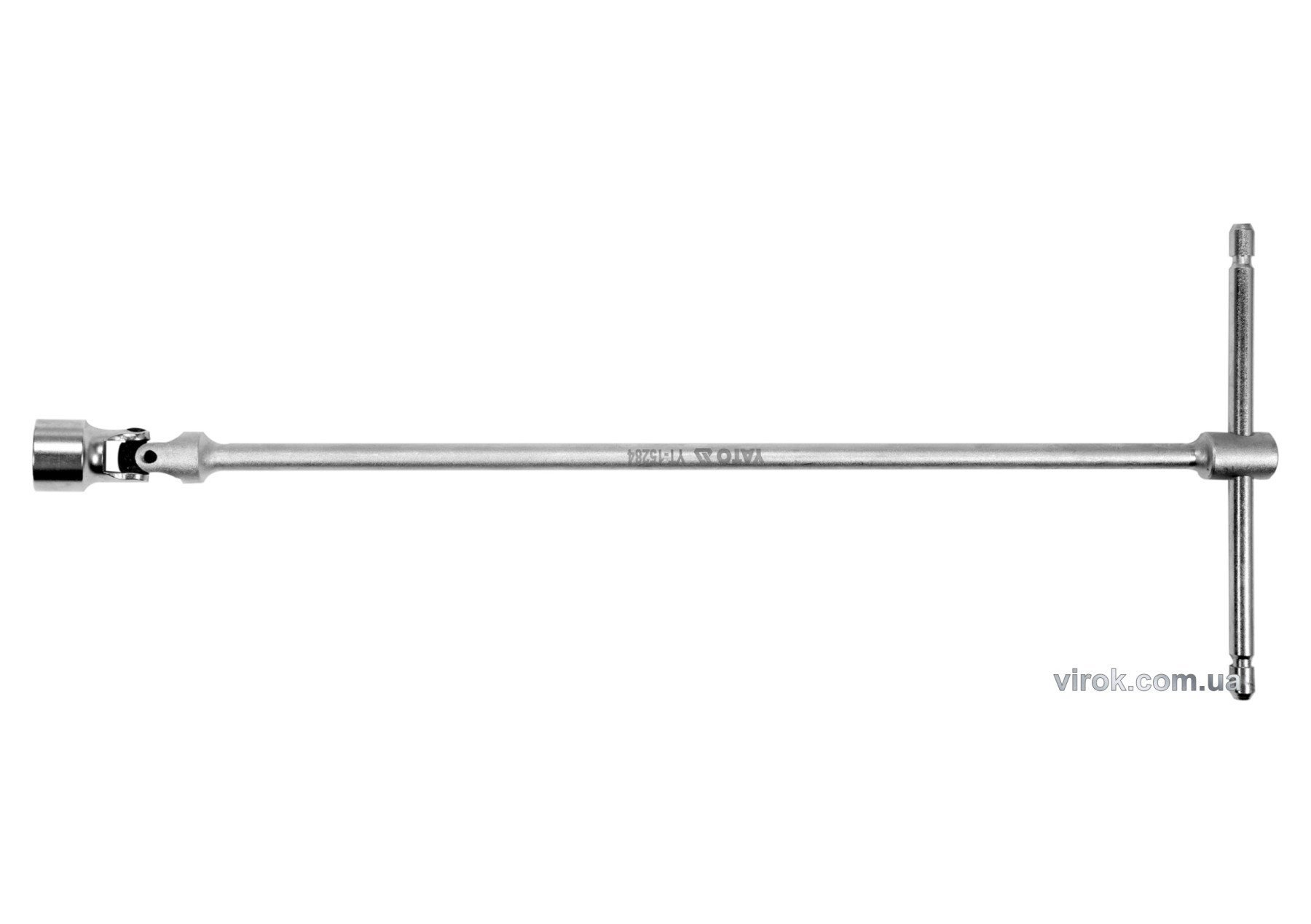 YATO Ключ Т-подібний YATO з торцевою головкою М19 мм на кардані; 180 х 450 мм (DW) | YT-15284