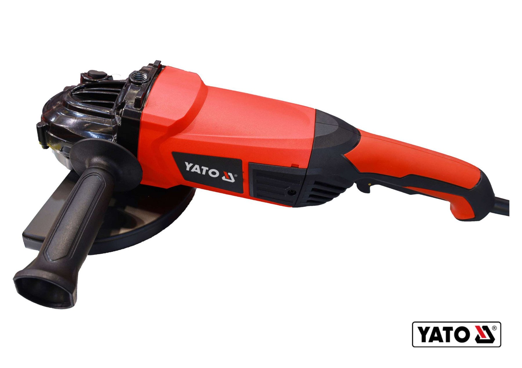 YATO Шліфмашина кутова мережева YATO : Ø= 230 мм. P= 2400 Вт, 6000 об/хв, М14, плавний пуск  | YT-82