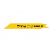 DeWalt DT2345 Пильное полотно по дереву, алюминию, пластику L=152мм, 2,5 мм , 5 шт Cobalt Steel