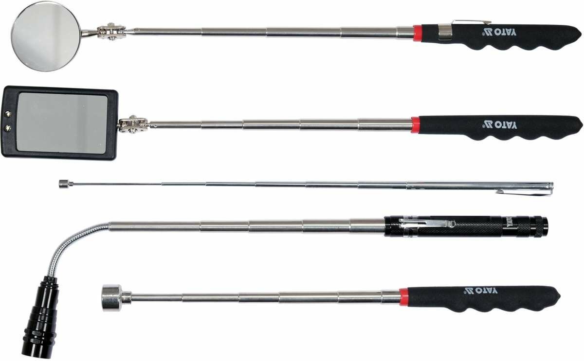 YATO Засоби для огляду обладнання YATO, набір 5 елементів  | YT-06622