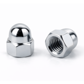 Гайка DIN 1587 M3 6 хромована