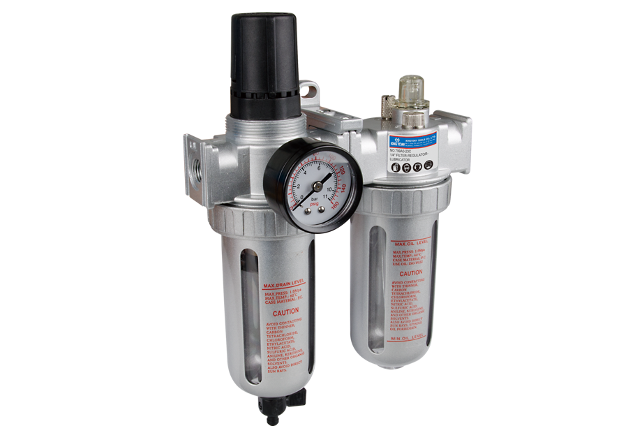 KING TONY Модульная группа для подготовки воздуха с регулятором давления 1/4" | 799A0-23C