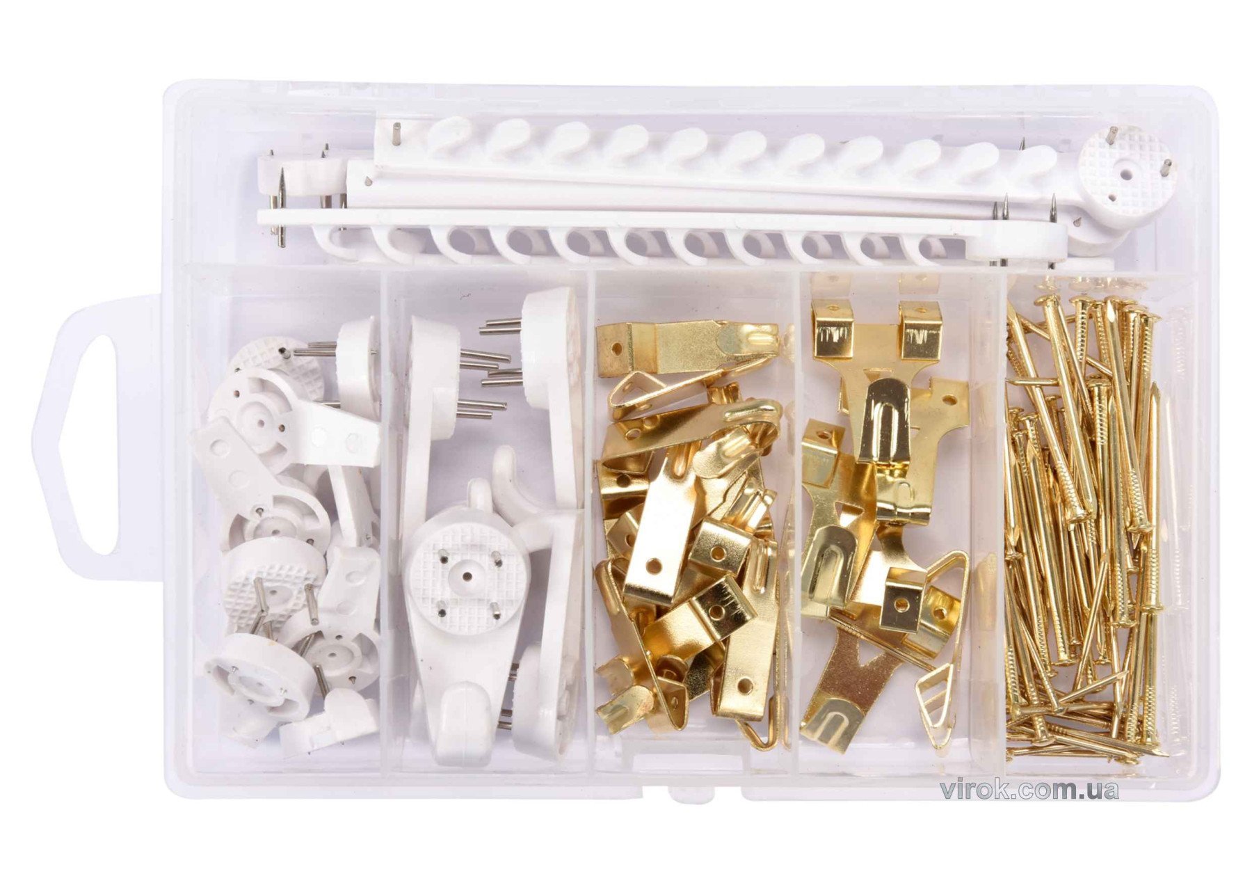 VOREL Гачки для кріплення картин , 121 шт.  | 24130