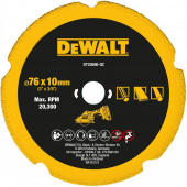 Диск пиляльний універсальний DeWALT, розмір 76 х 9.5 мм, кількість зубів 5-FTG | DT20590
