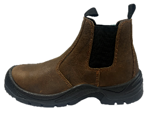 Чоботи низькі робочі з нубук шкіри YATO CHELSEA, розм. 44, з поліуретановою підошвою