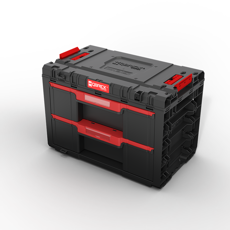 QBRICK SYSTEM Ящик для інструментів PRIME DRAWER 2 TOOLBOX BASIC IP66 (542x335x369мм) (5901238262268