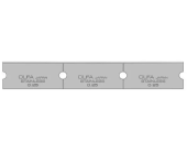 Лезвие OLFA GSB-1S из нержавеющей стали 120х18х0,25 мм блистер 30 шт (893551)