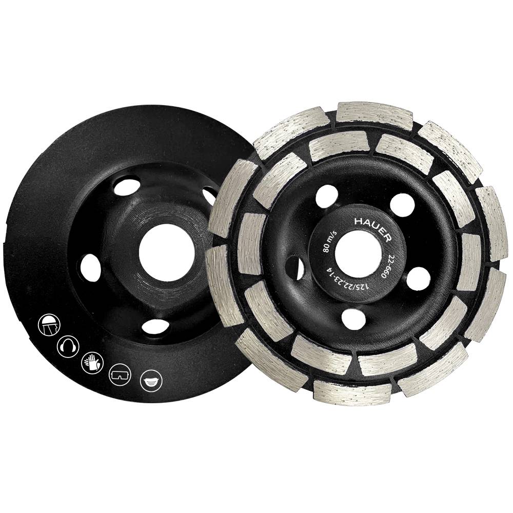 Фреза алмазна по бетону SEGMENT, 125 мм Hauer | 22-660