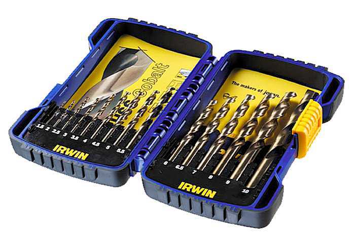 IRWIN Набор свёрл HSS PRO COBALT DRILL SET HSCO 15шт | 10503990