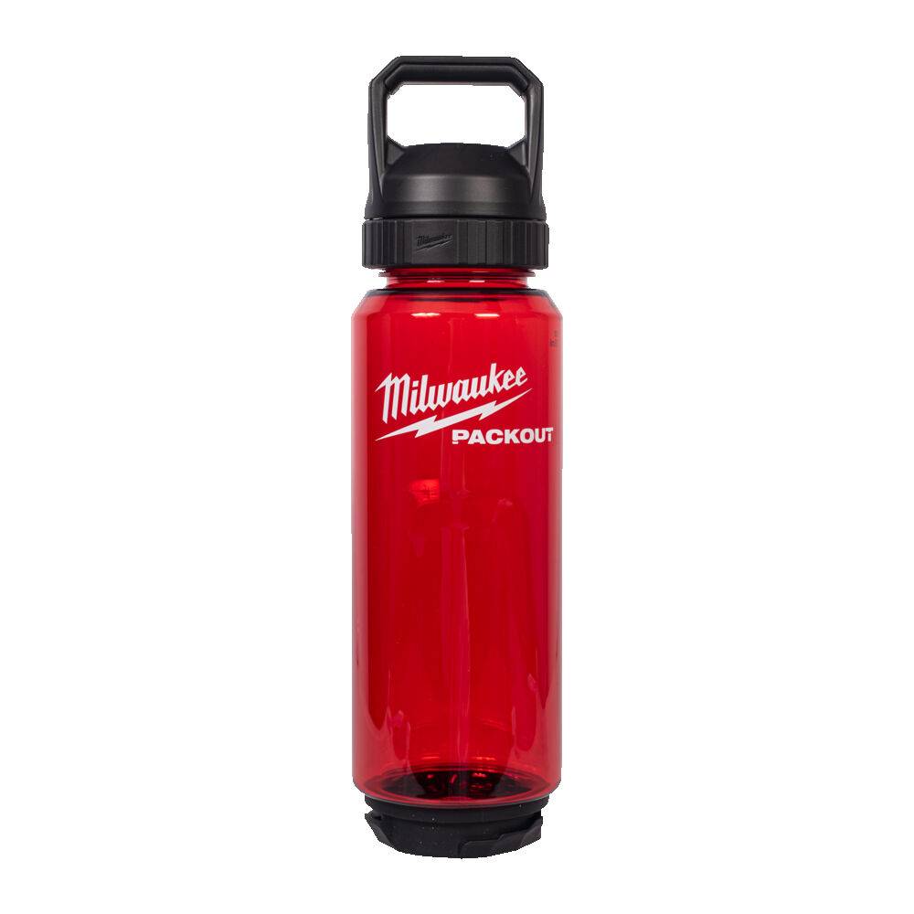 MILWAUKEE Пляшка для води PACKOUT, 1005 мл, червона