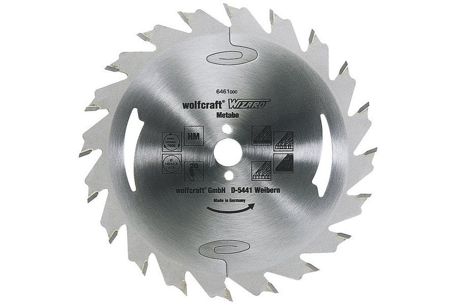 Wolfcraft полотно дисковой пилы Ø156,5x12,75x2,4 // 6466000