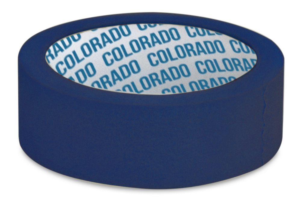 10-084 Стрічка малярська 38 мм х 50 м, синя, Colorado | Colorado