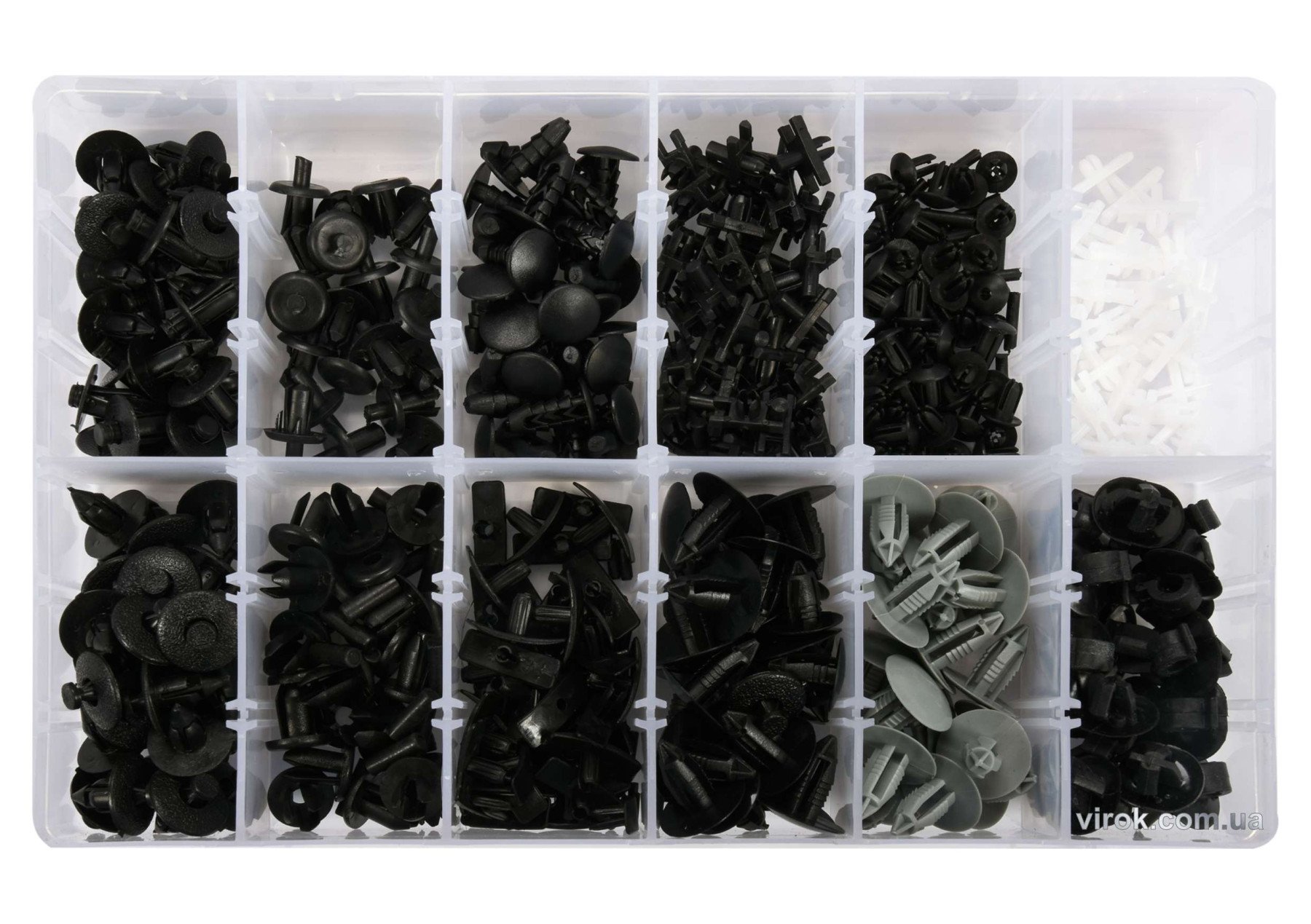 YATO Шпинки для автосалоної обшивки VOLVO YATO, різні, 12 типорозмірів, 350 шт.  | YT-06655