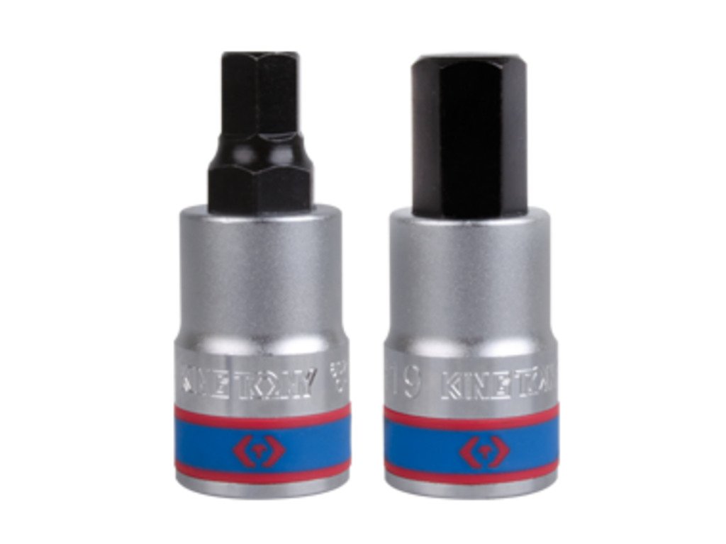 KING TONY Бита в головке HEX H22 3/4"DR. 80mm | 602522