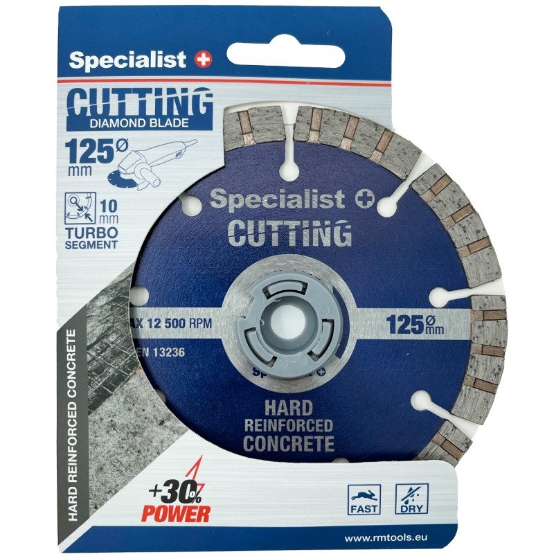 Specialist+ 11/2-1125 Диск алмазний PREMIUM 125x10x22