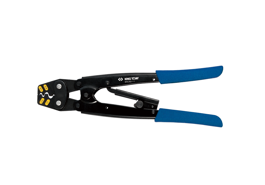 KING TONY Кримпер индустриальный для обжима неизолированных клемм (1.5, 2.5, 6.0, 10, 16 кв.мм( | 6A