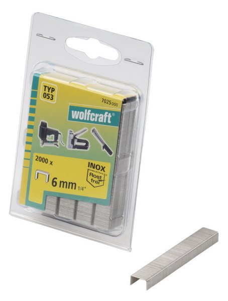 Wolfcraft скоб с широкой спинкой (1400 шт.) 8 // 7030000