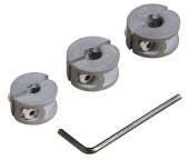 Wolfcraft Упор ограничения глубины (3 шт.) Ø 6, 8, 10 // 2755000