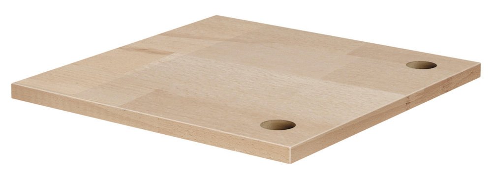 Wolfcraft Рабочая панель, бук S 650 x 650 x 30 // 6043000