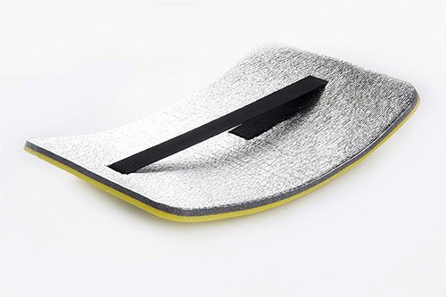 Сидушка Кемпер фольгированная 350 х 250 х 12мм СИЛА