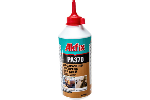 Клей для дерева полиуретановый быстрой фиксации PA370 D4 500г Akfix