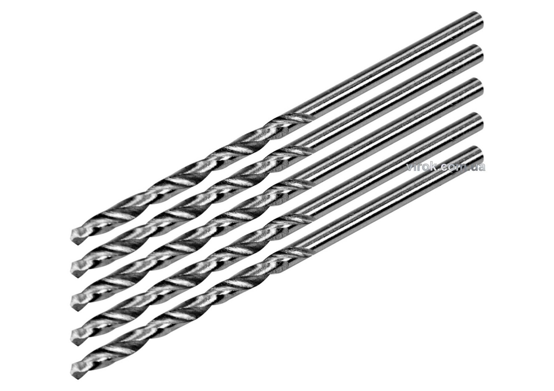 YATO Свердло по металу PREMIUM YATO: HSS 4241, до нержав. і високолегов сталі,литва Ø=2.4х60мм, 5 шт