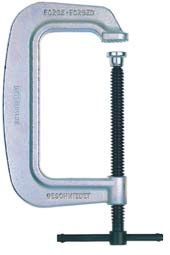BESSEY Струбцина С-образная SC 0-150 мм (0-6 ") выступ 95 мм (3.3 / 4") усилие до 14000 Н