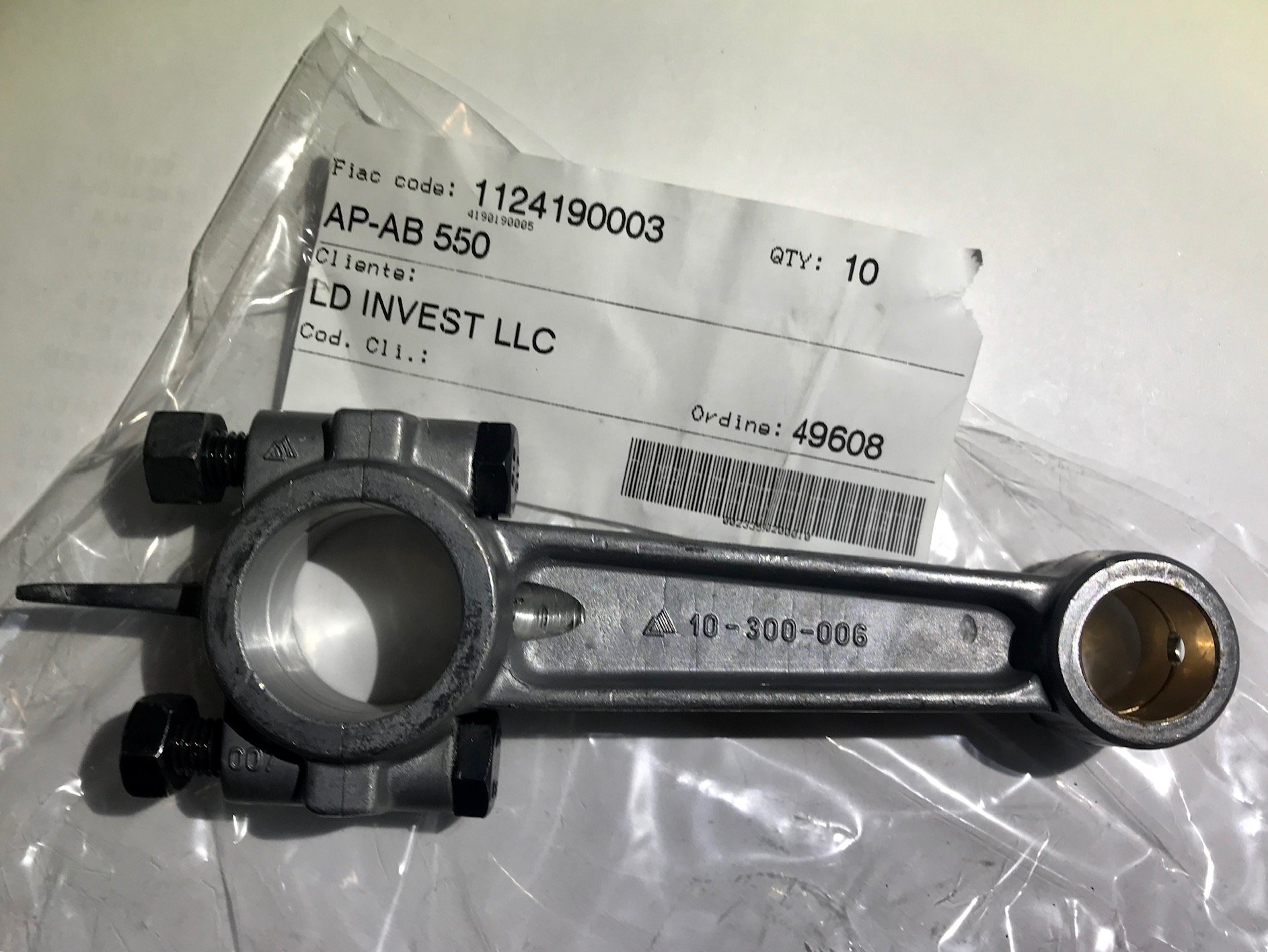 FIAC Шатун АВ425/АВ525/АВ598 | 1124190003