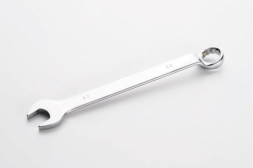 Ключ рожково - накидной глубокий CrV 22мм СИЛА