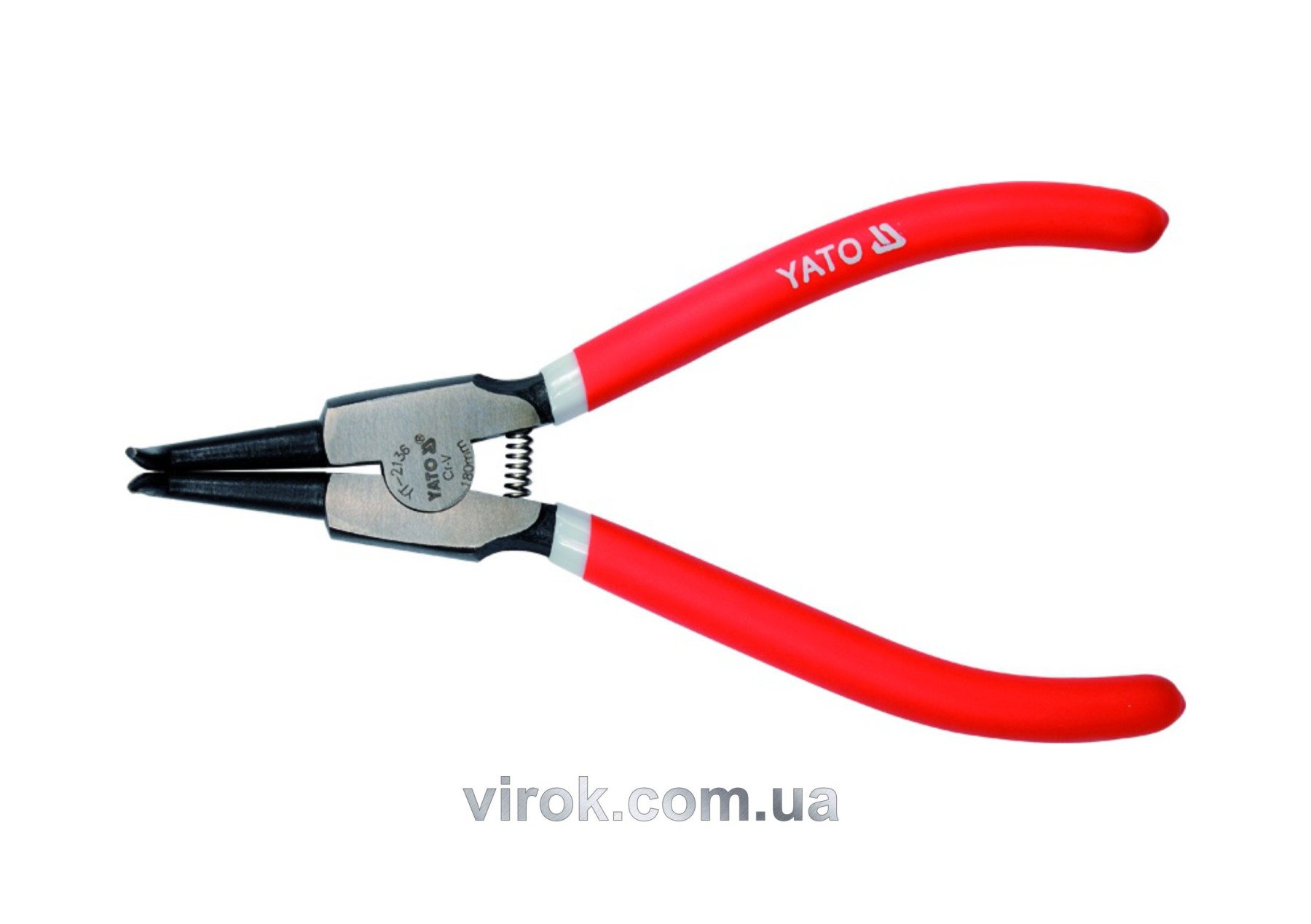 YATO Знімач стопорних кілець YATO загн. (розжим) l=180мм  | YT-2138