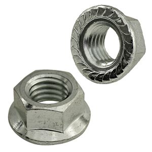 Гайка нержавеющая с буртиком М 5 DIN 6923