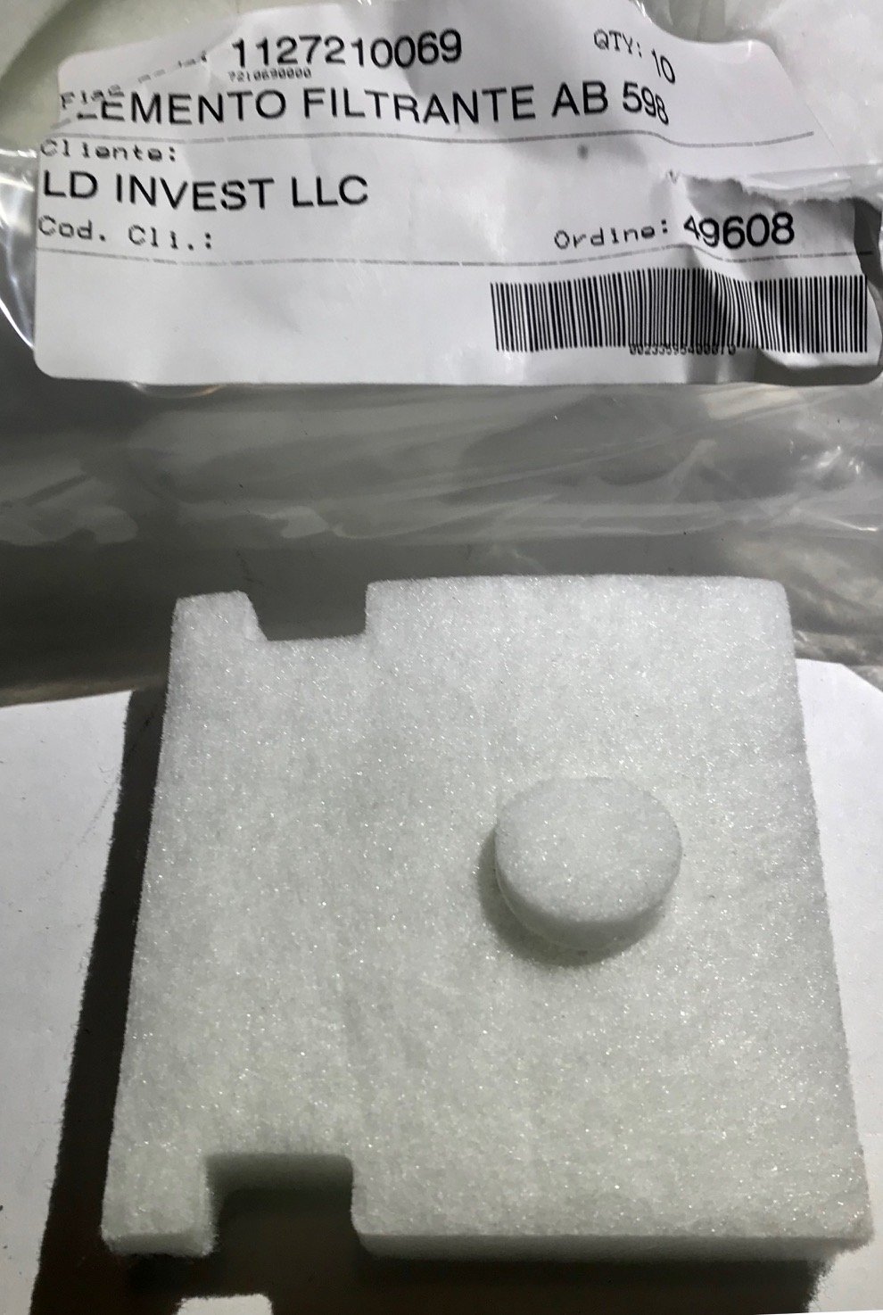 FIAC Фильтр патрон АВ498/598/808 | 1127210069