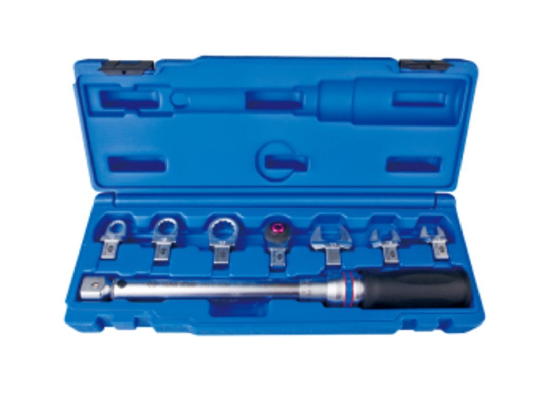 KING TONY Ключ динамометрический индустриальный под насадки 9*12MM 10~60 N‧m набор 8 предметов | 345