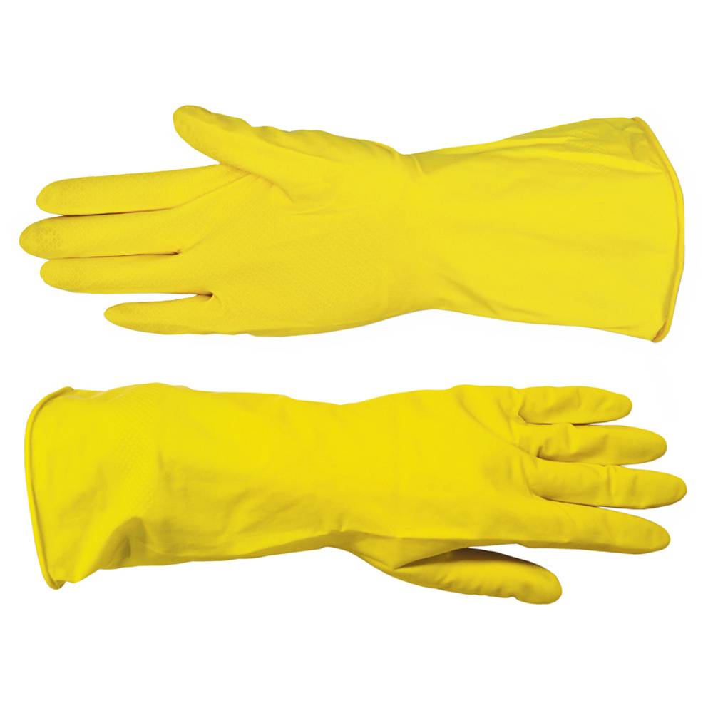 Рукавички гумові з внут. напилюв., тип Латекс, M Technics Master | 16-101