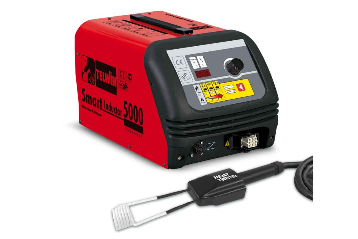 TELWIN Система индукционного нагрева SMART INDUCTOR 5000 TWISTER 200-240V+ACC | 835012