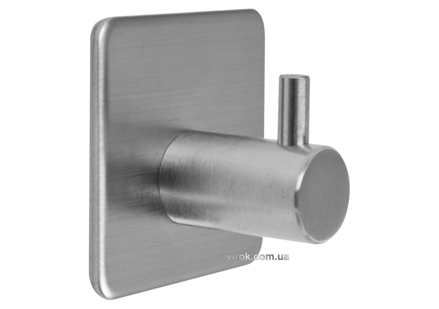 FALA Гачок одинарний, прямий для санвузлів приклейовальний на 2-сторонньому скотчі 3М; 45х45х30 мм |