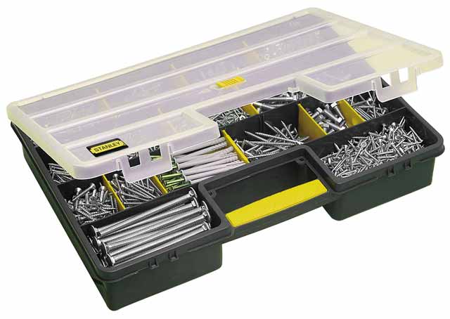 STANLEY Ящик 1-92-762 инструментальный (кассетница) 46х33,5 (уп.8)