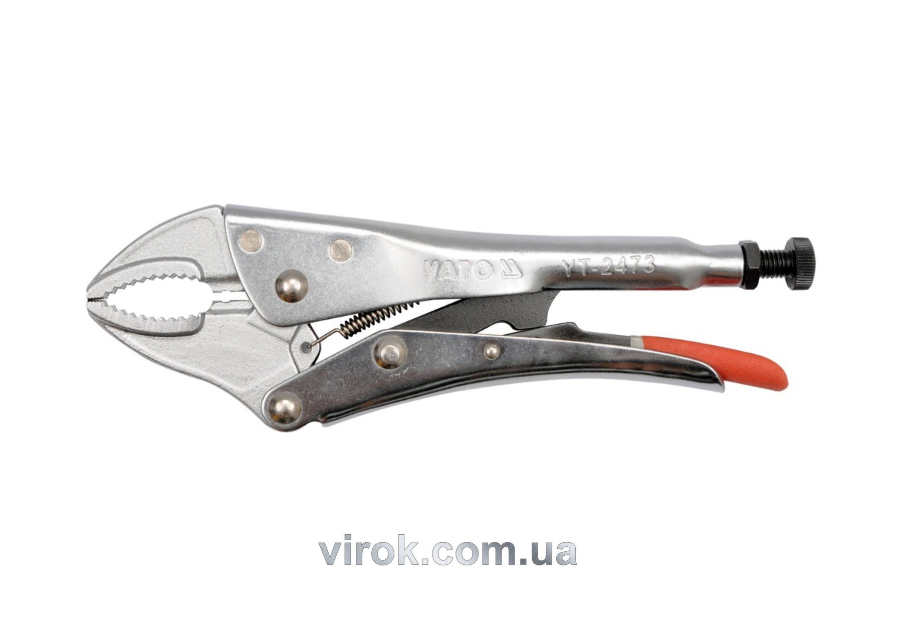 YATO Кліщі затискні YATO : Cr-Mo, L= 250 мм, Ra= 0-42 мм  | YT-2473