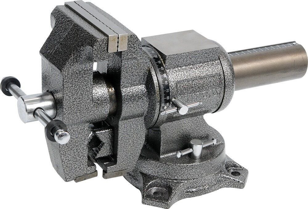 YATO Лещата слюсарні обертові з наковальнею YATO вертик./гориз. площ, b= 100 мм, m= 10 кг  | YT-6505