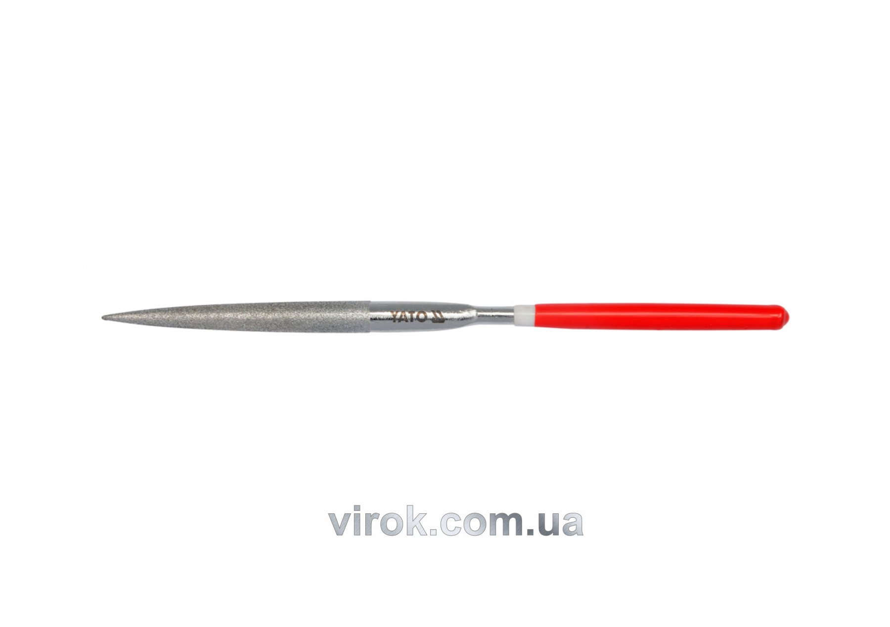 YATO Надфіль алмазний YATO півкруглий, l= 180/70 мм, b= 5 мм  | YT-6153