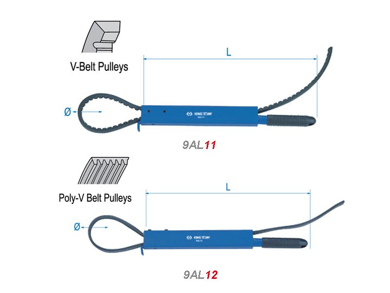KING TONY Ключ шкива ГРМ 365мм | 9AL11