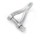Такелажная скоба нержавеющая изогнутая