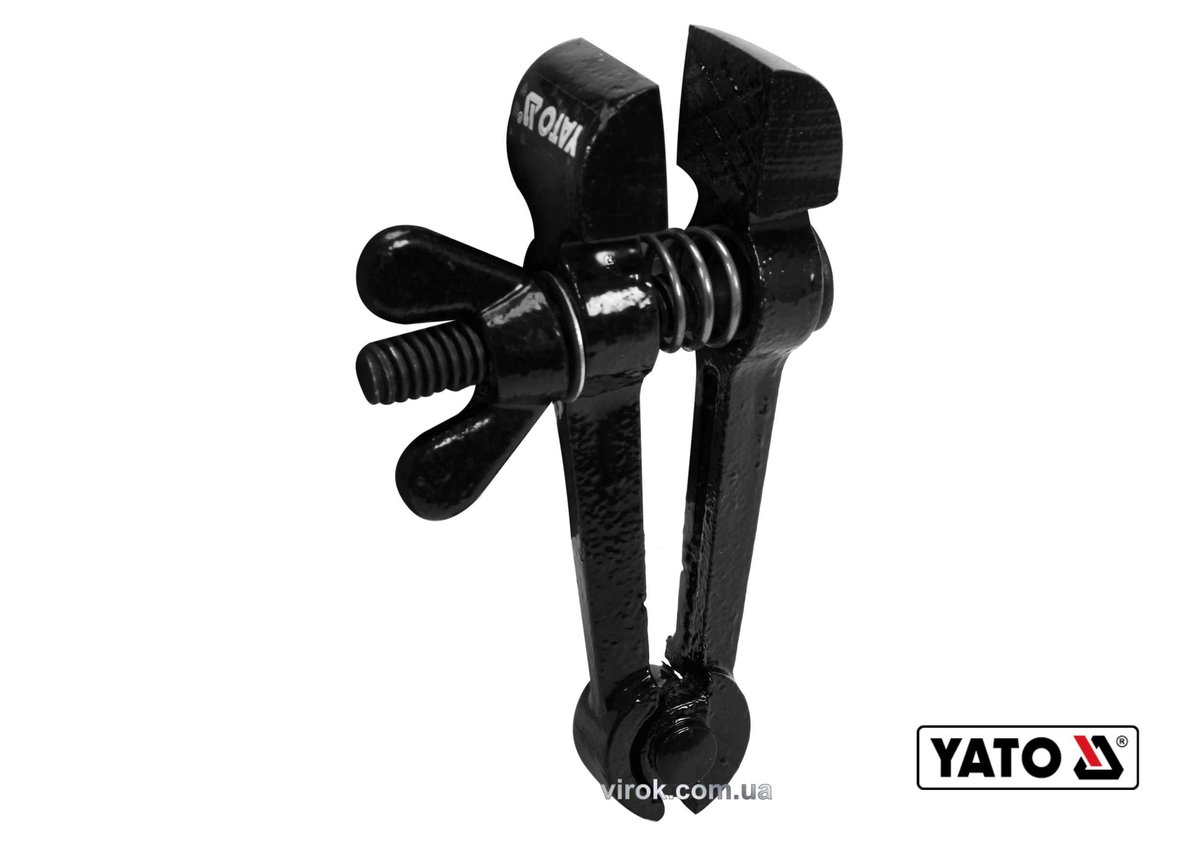 YATO Лещата ручні сталеві YATO : l= 125 мм, губки- 25 мм, розвід губок- 25 мм  | YT-65080