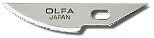 Лезвия OLFA KB4-R/5 закругленные для ножа AK-4, 6(8)х38х0,45мм, 5шт