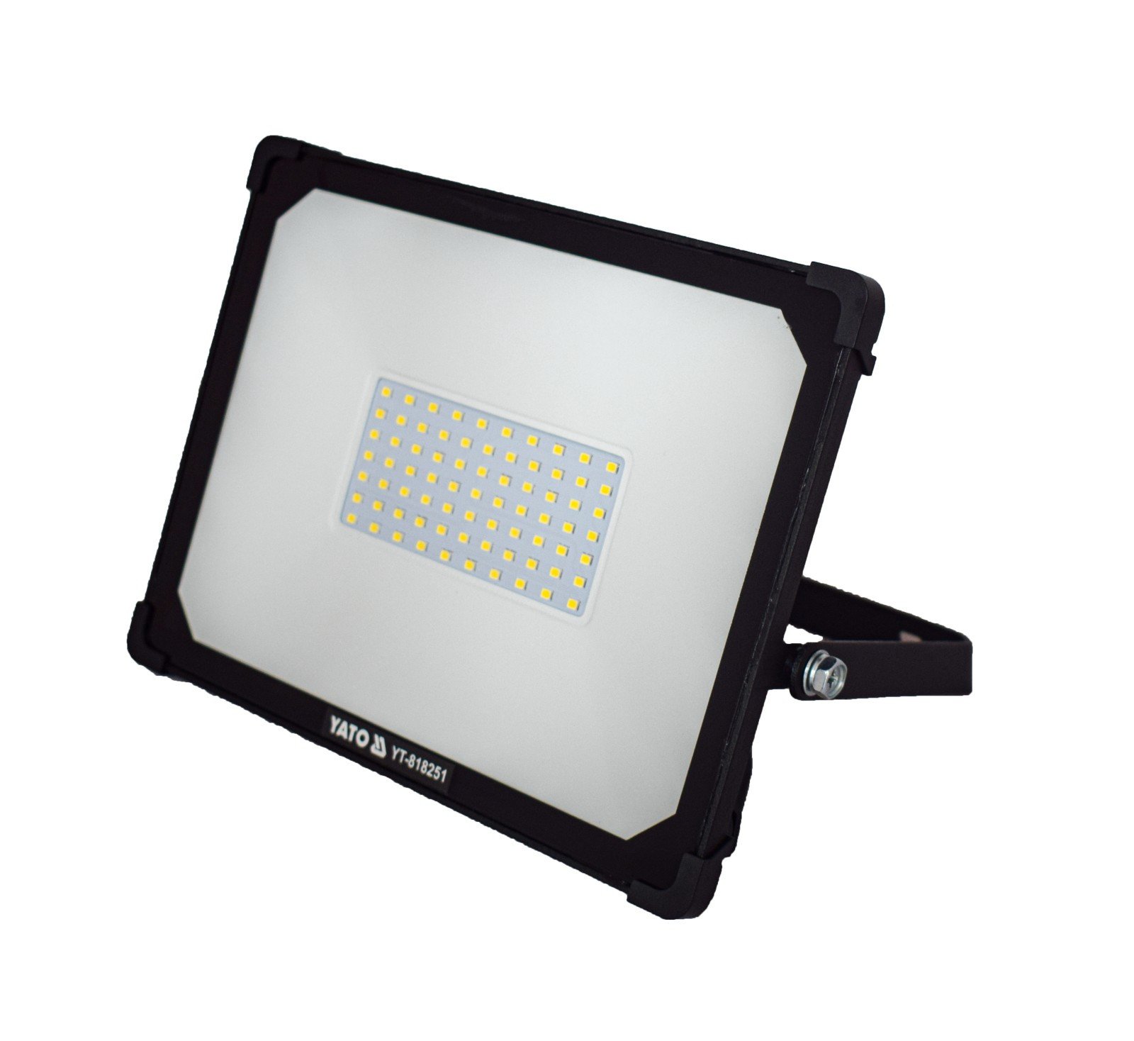 YATO Прожектор переносний з SMD-діодним випромінювачем YATO : 50 Вт, 230 В, 4750 лм, 75 діодів  | YT