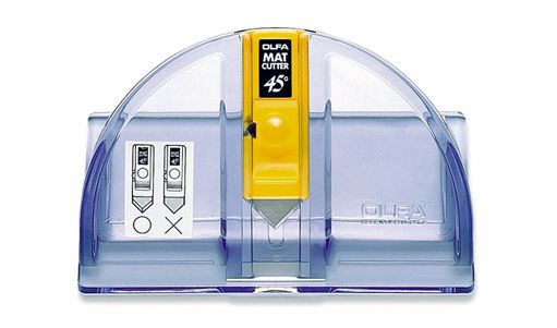Набор OLFA MC-45/2B Резак "MOUNT CUTTER" с наклоном лезвия 45 градусов с 2-мя лезвиями MCB