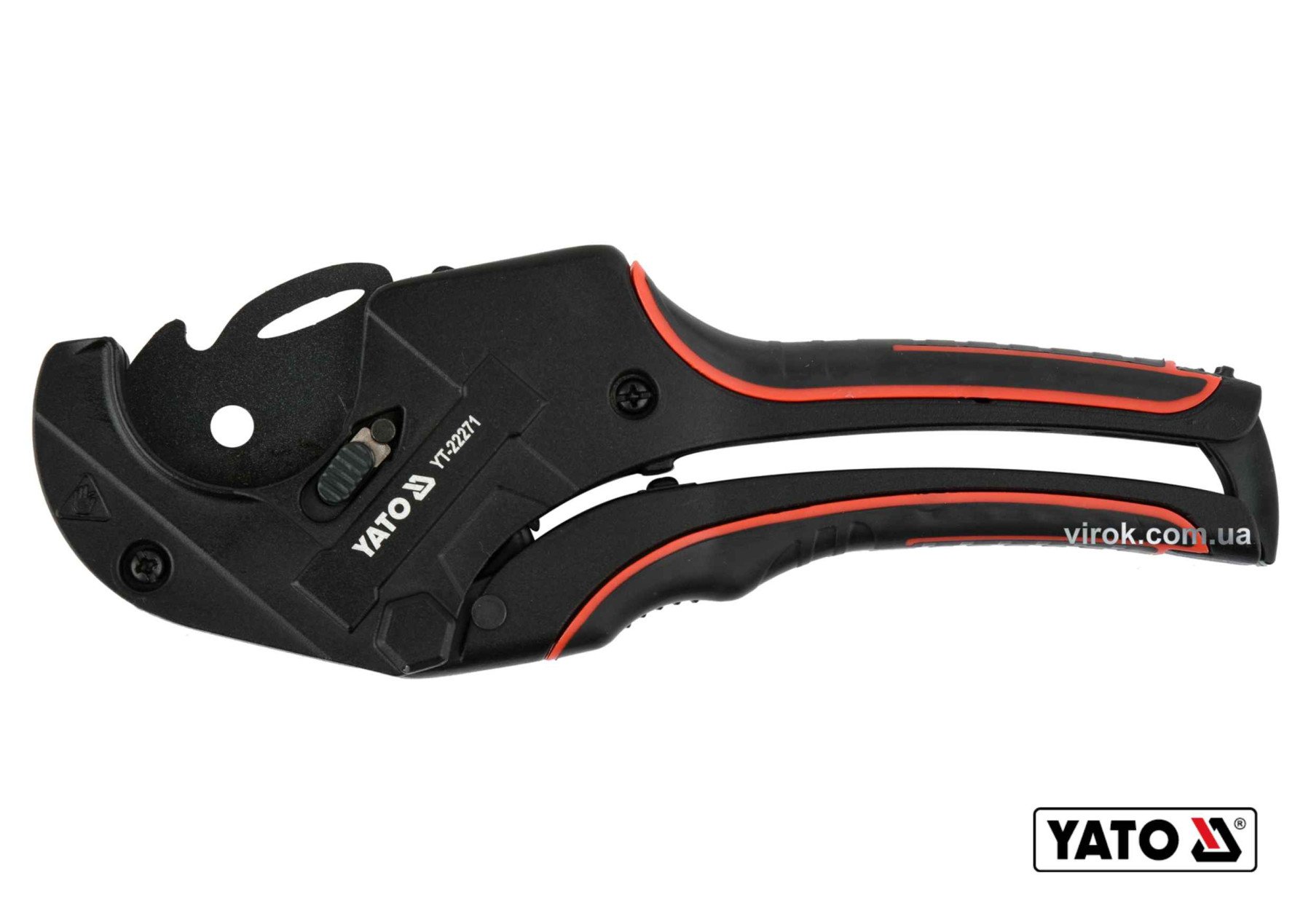 YATO Труборіз для ПВХ труб YATO : max Ø42 мм, алюмінієвий корпус, ручка- ABS + TPR  | YT-22271